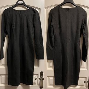 Escada simple long sleeve dress